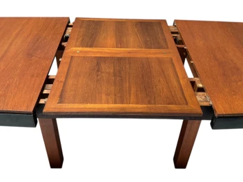 Art Deco Modernist Extending Dining Room Table by Toko v/d Pol Semarang, 1920s